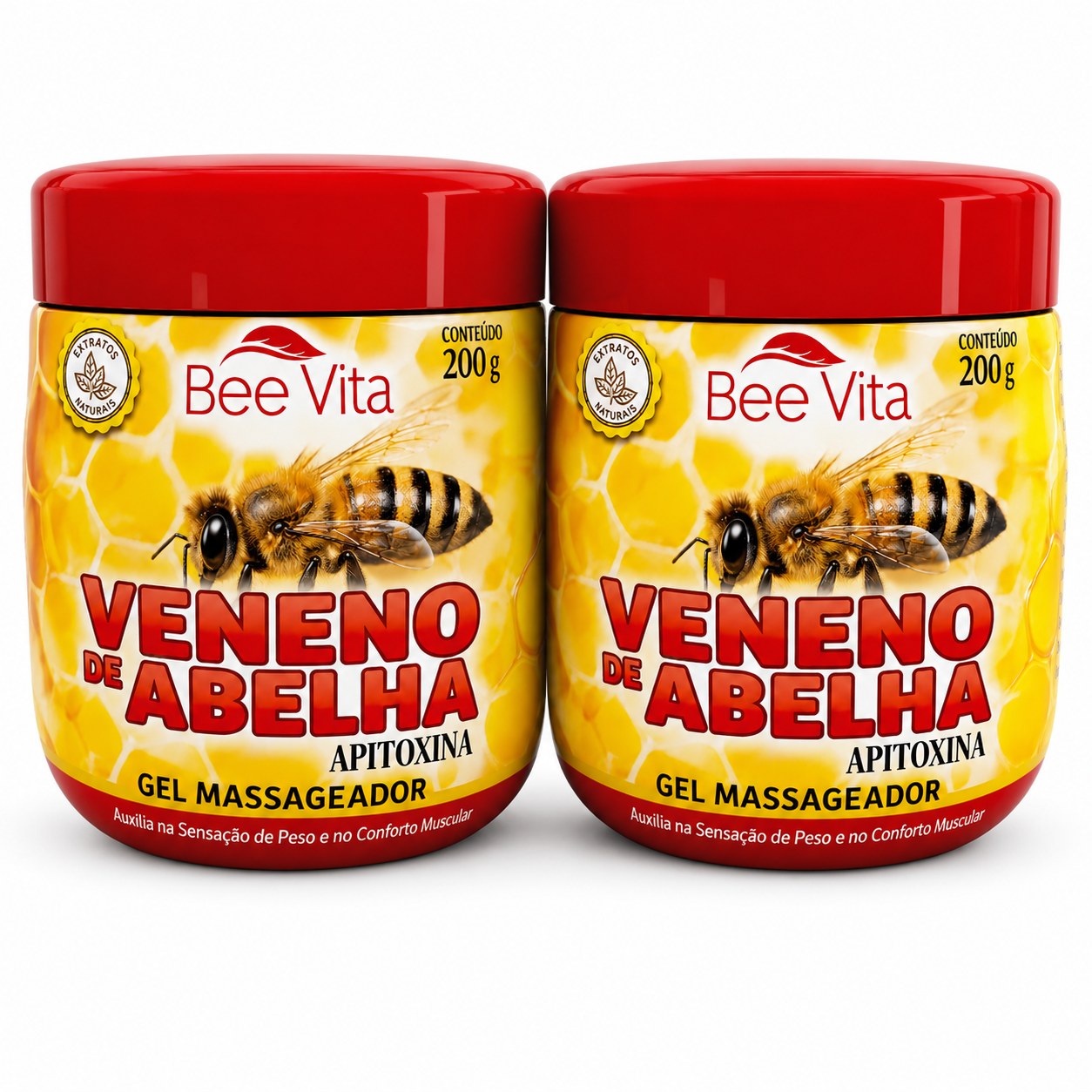 Gel Bee Vita | Pomada Massageadora de Tratamento Profissional