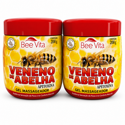 Gel Bee Vita | Pomada Massageadora de Tratamento Profissional
