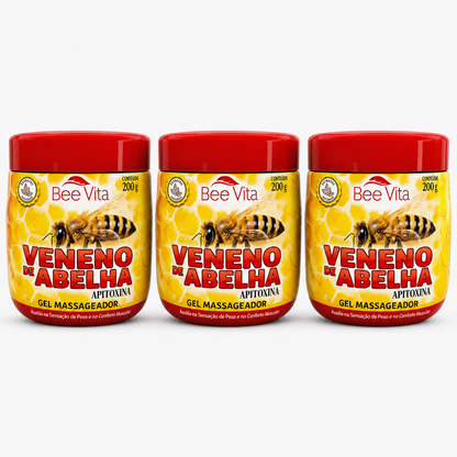 Gel Bee Vita | Pomada Massageadora de Tratamento Profissional