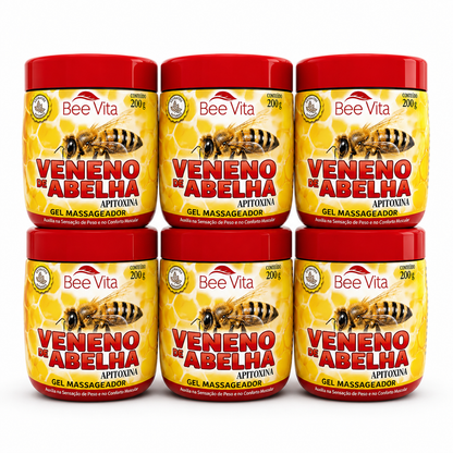 Gel Bee Vita | Pomada Massageadora de Tratamento Profissional